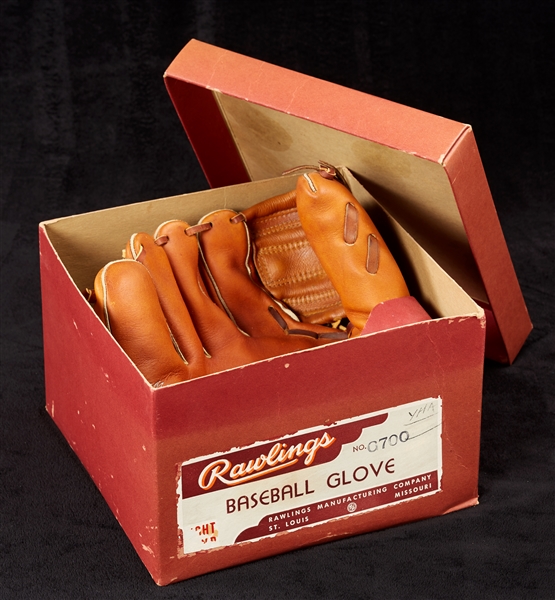 Herb Score 1950s Store Model Rawlings Glove with Box (NIB)