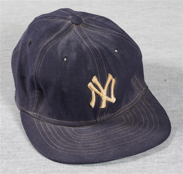 Circa 1961 New York Yankees Bat Boy Cap (Steiner)