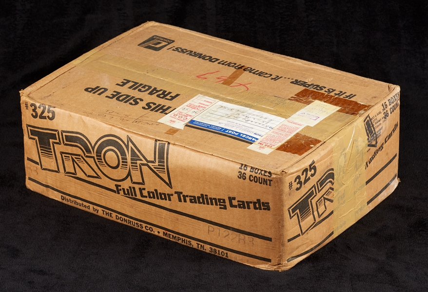 1982 Donruss Tron Unopened Wax Case (16/36)
