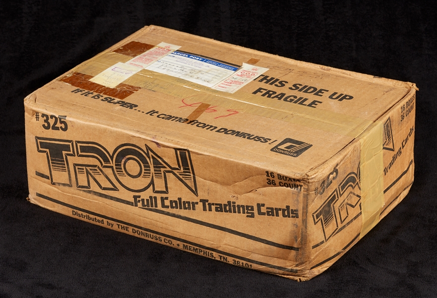1982 Donruss Tron Unopened Wax Case (16/36)