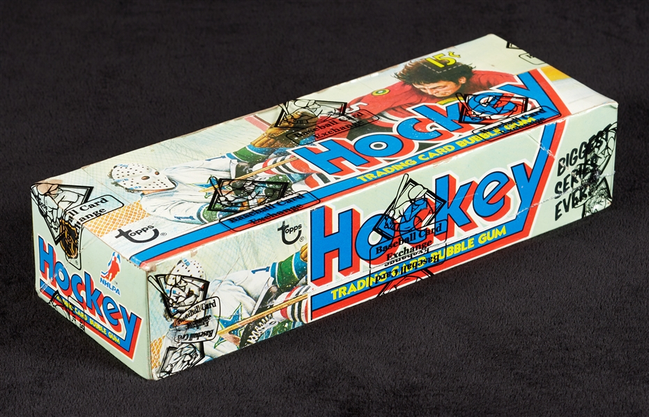 1975-76 Topps Hockey Wax Box (36) (Fritsch/BBCE)