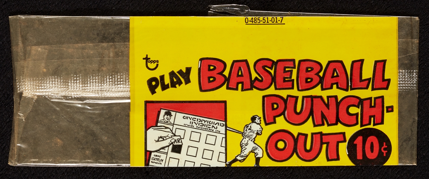 1967 Topps Baseball “Punch-Out” Ten-Cent Wrapper