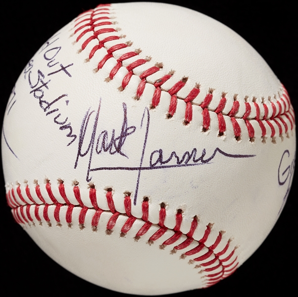 Mark Farner Grand Funk Railroad Single-Signed OML Baseball (BAS)