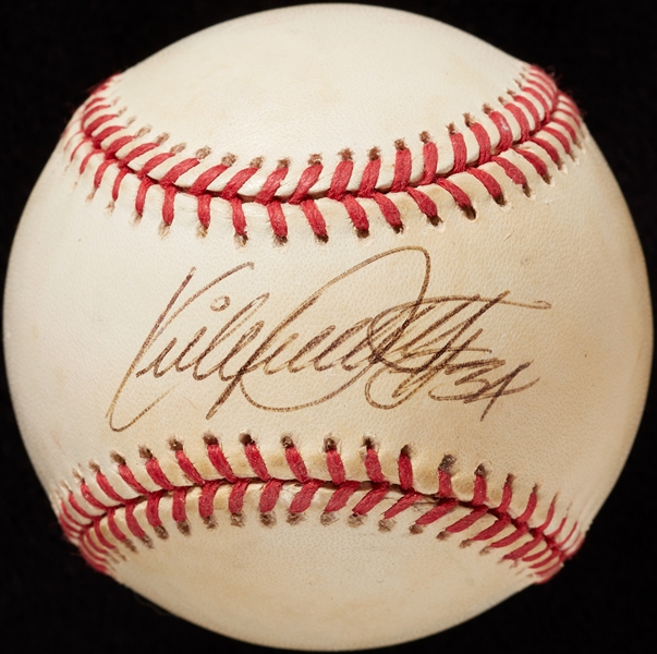 Kirby Puckett Single-Signed OAL Baseball (BAS)