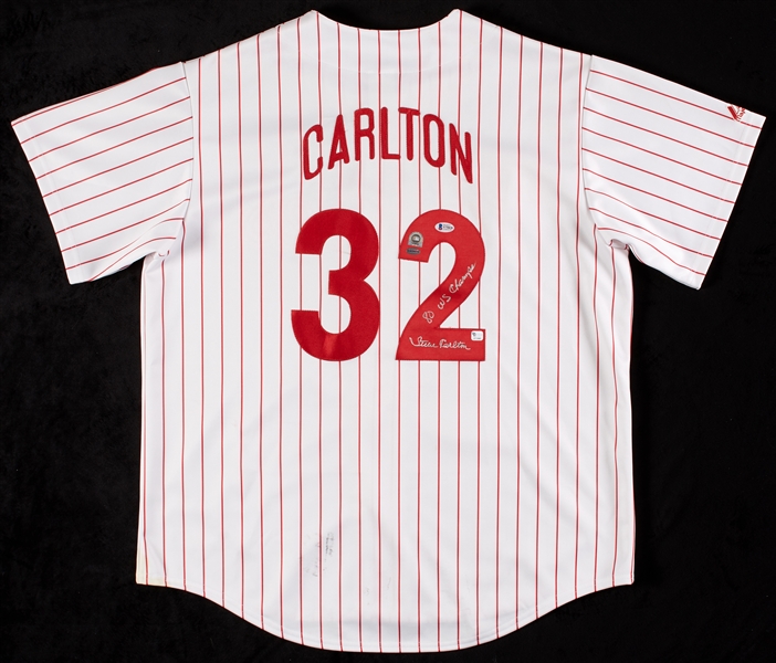 Steve Carlton Signed Phillies Jersey (MLB) (BAS)