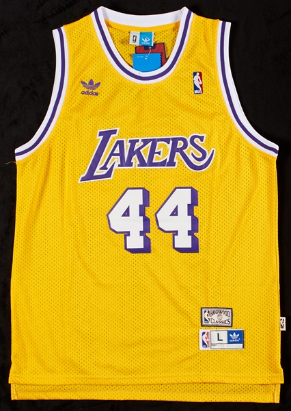 Jerry West Signed Lakers Jersey (BAS)