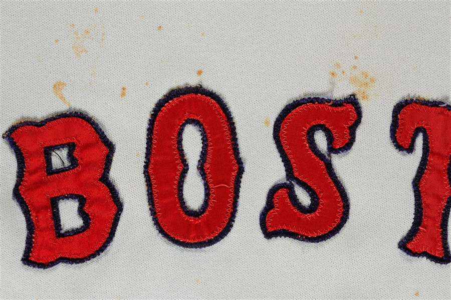 Eddie Kasko 1972 Boston Red Sox Knit Road Jersey