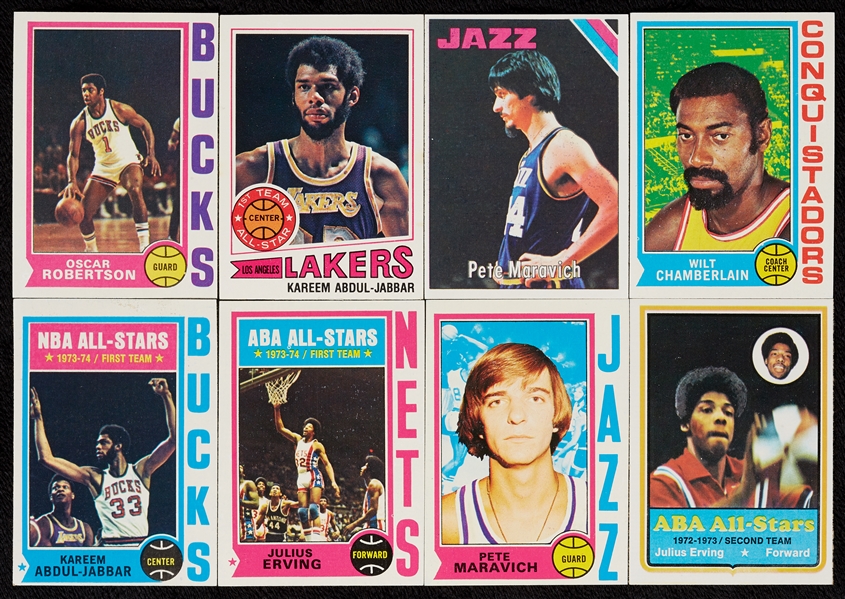 1973-81 Topps Basketball High-Grade Set Run (7)