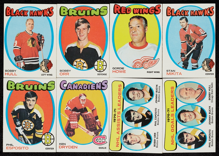 1971 Topps Hockey High-Grade Complete Set With Extras (140)