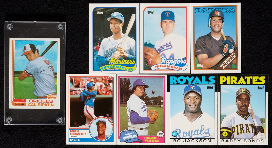1987-88 Topps Baseball Sets and 1981-90 Traded Sets (24)