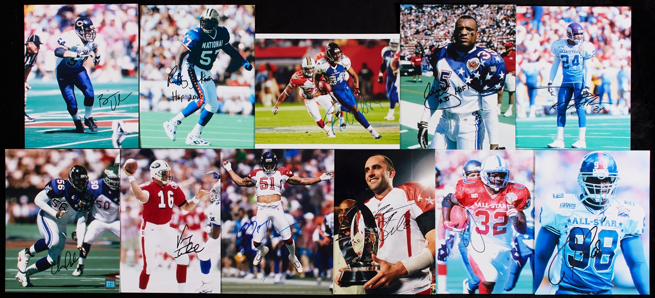NFL Pro Bowl Signed 8x10 Photo Group (27)