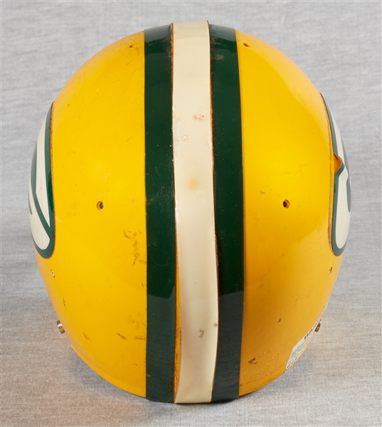 Mid-1980s Game-Used Green Bay Packers Camp Helmet
