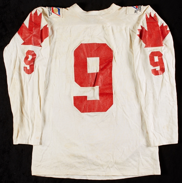 Bobby Hull 1976 Team Canada Air Knit Retail Jersey