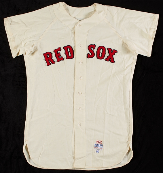 Doug Griffin 1972 Game-Used Boston Red Sox Home Flannel Jersey
