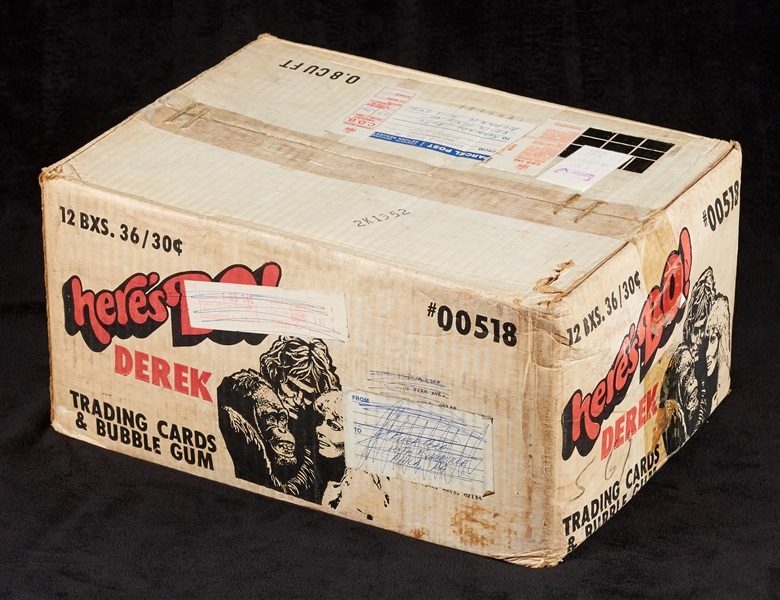 1981 Donruss Here's Bo (Derek) Unopened Wax Case (12/36)