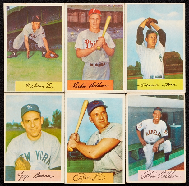 1954 Bowman Baseball Complete Set, Mantle PSA 2 (224)