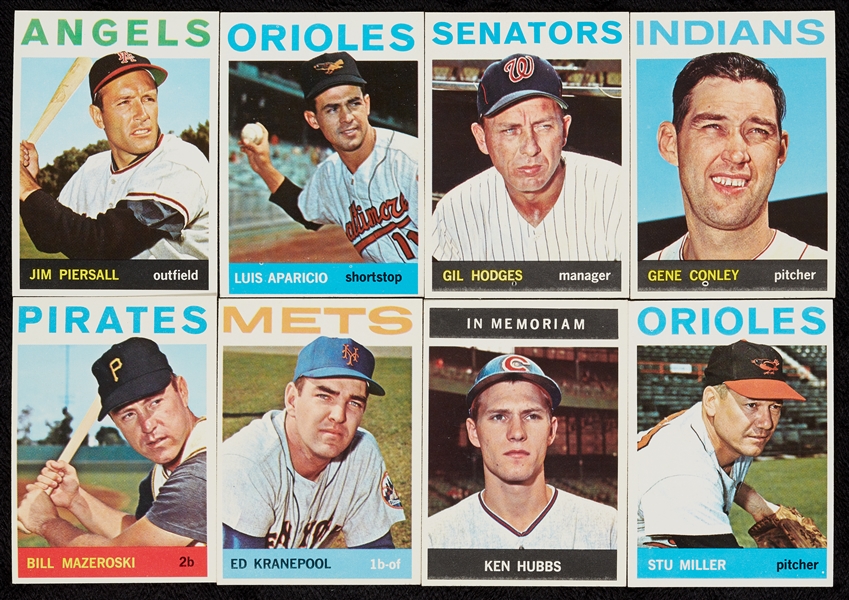 1964 Topps Baseball Super High-Grade High Series Group (79)