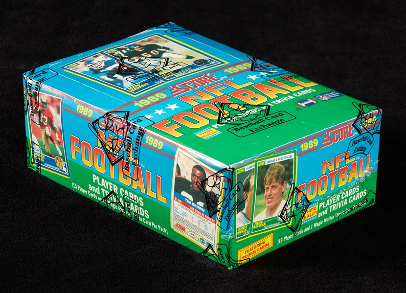 1989 Score Football Wax Box (36) (BBCE)