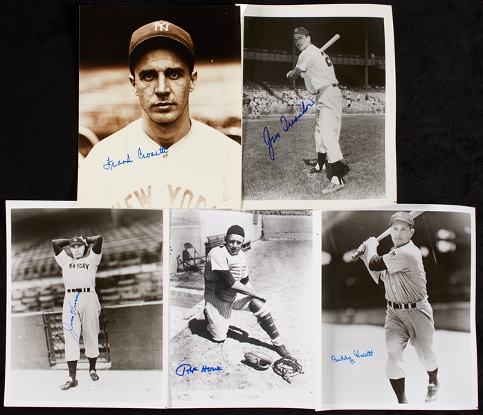 New York Yankees Signed 8x10 Photo Collection (220)