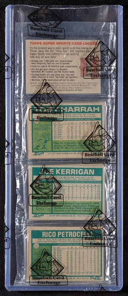 1977 Topps Baseball Rack Pack with Mark Fidrych RC on Front (BBCE)
