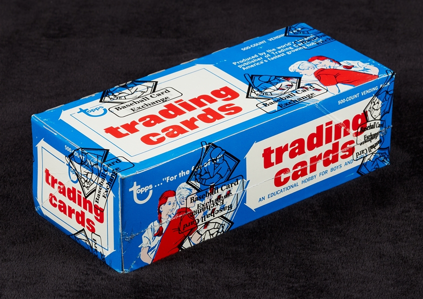 1973-74 Topps Hockey Vending Box (500) (Fritsch/BBCE)