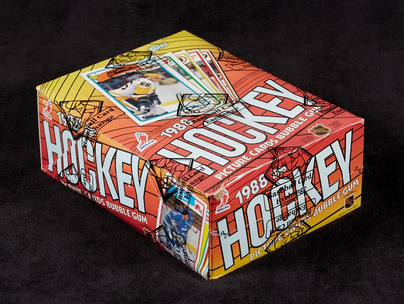 1988 Topps Hockey Unopened Wax Box (36) (BBCE)