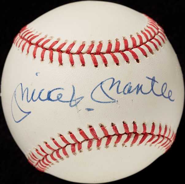Mickey Mantle Single-Signed OAL Baseball (JSA)