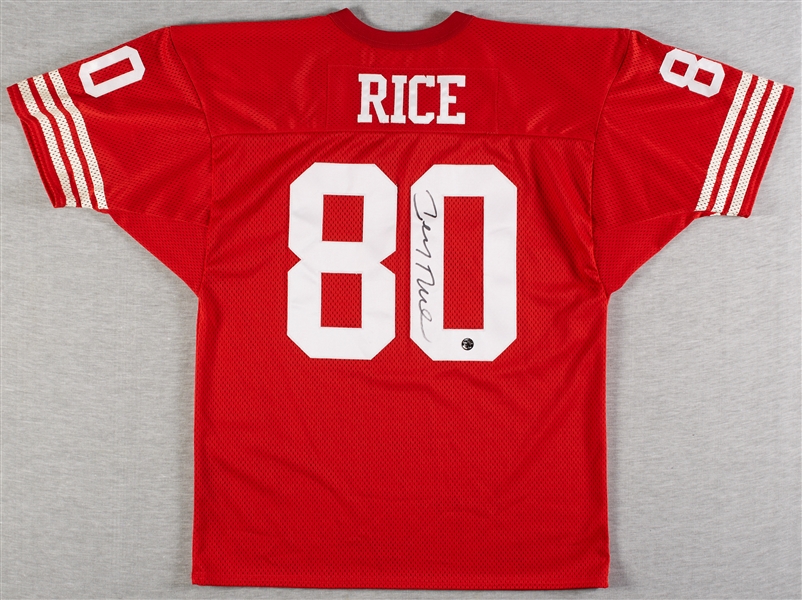 Jerry Rice Signed 49ers Jersey (BAS)