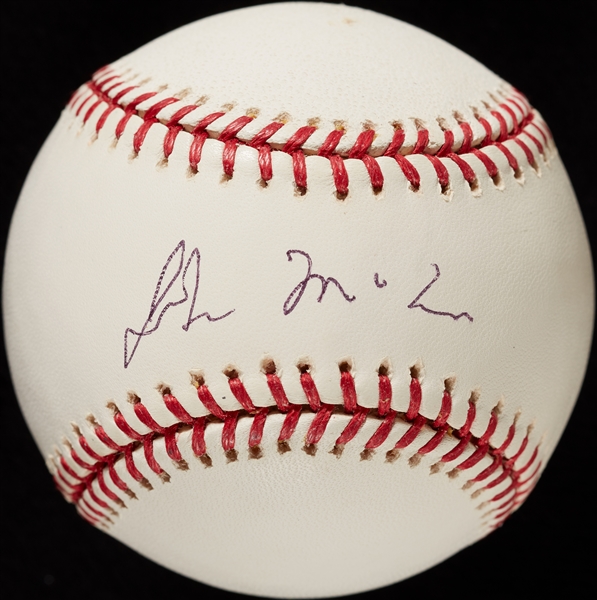 John McCain Single-Signed OML Baseball (JSA)
