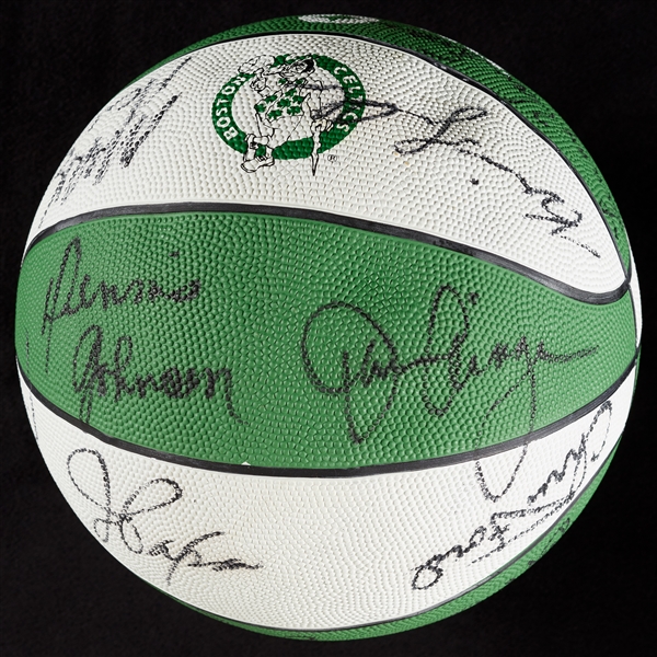 1988-89 Boston Celtics Team-Signed Basketball (BAS)