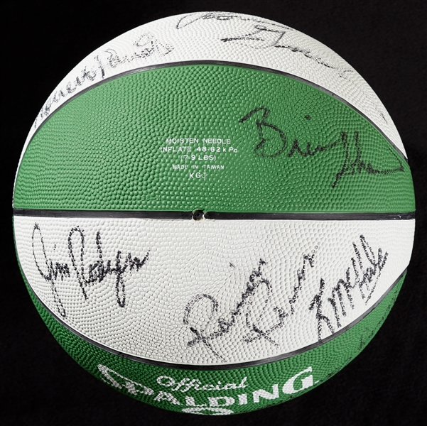 1988-89 Boston Celtics Team-Signed Basketball (BAS)