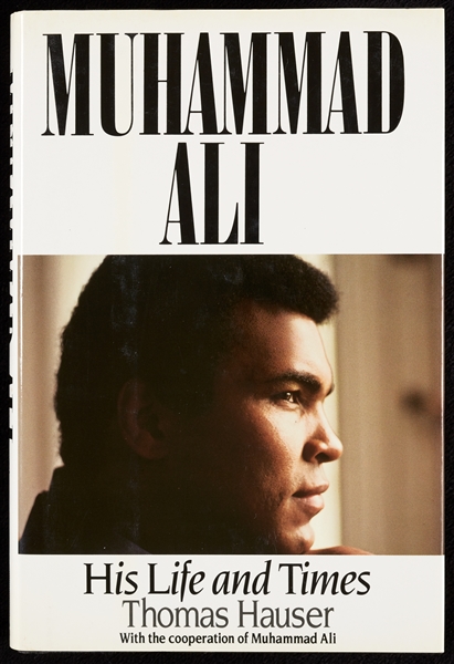 Muhammad Ali Signed His Life And Times Book (BAS)