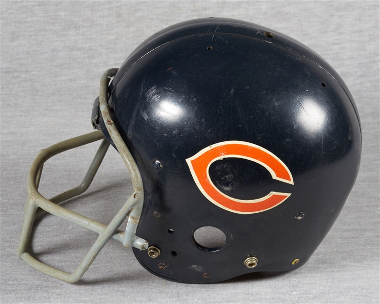1977-78 Chicago Bears Bo Rather Game-Worn Helmet