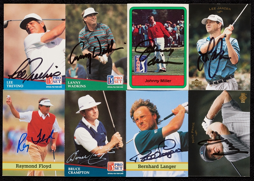 Signed Golf Card Hoard with Arnold Palmer (600+)