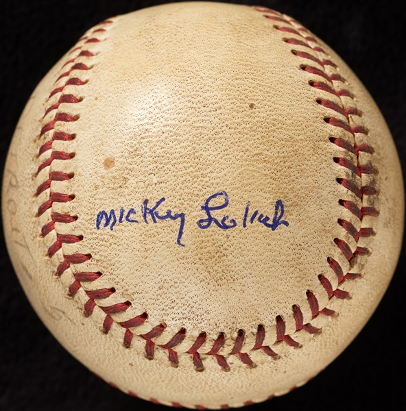Mickey Lolich Career Win No. 72 Final Out Game-Used Baseball (7/1/1968) (BAS) (Lolich LOA)
