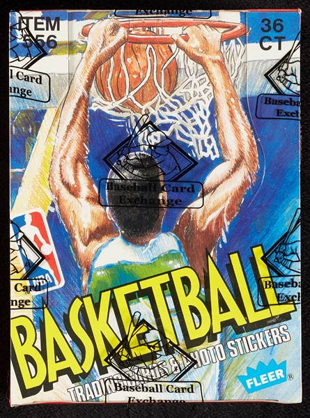 1989-90 Fleer Basketball Wax Box (36) (FASC) (Fritsch/BBCE)