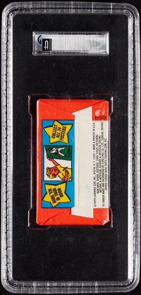 1968 Topps Posters Baseball Wax Pack (Graded GAI 8.5)