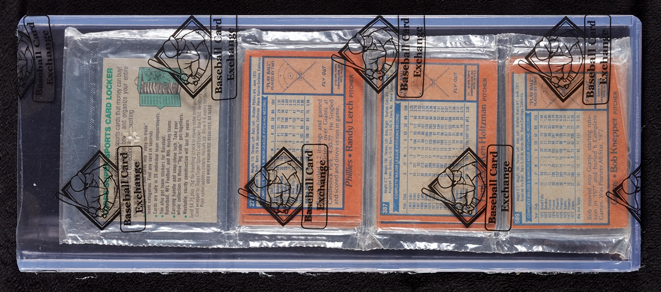 1978 Topps Baseball Rack Pack (BBCE)