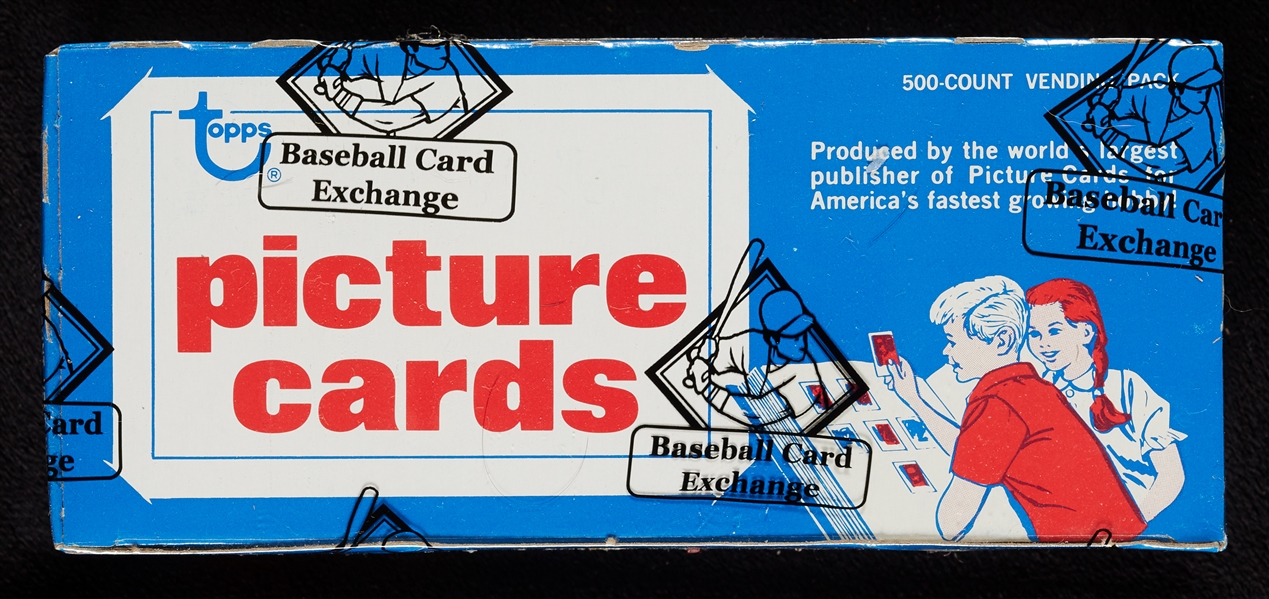 1983 Topps Baseball Vending Case - Each Box Wrapped (24) (BBCE)
