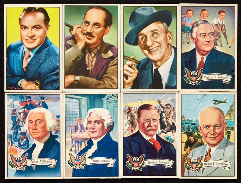 Vintage Non-Sport Near and Partial Sets: Presidents, License Plates, TV Stars and More (285)