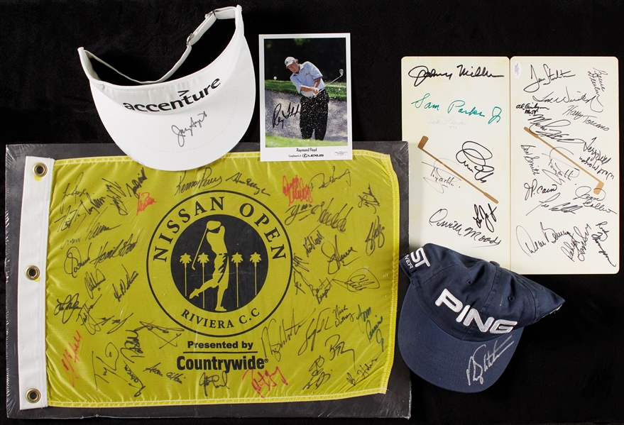 Golf Signature Collection with Photos, Balls, Cuts, Flags (355)