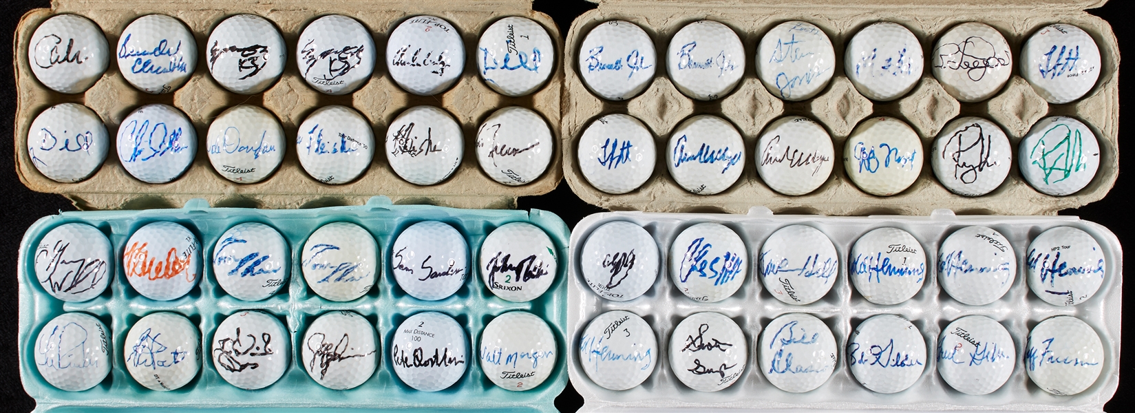 Golf Signature Collection with Photos, Balls, Cuts, Flags (355)