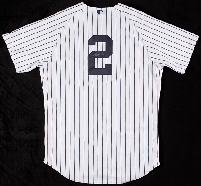 Derek Jeter Signed Yankees Home Jersey (BAS)