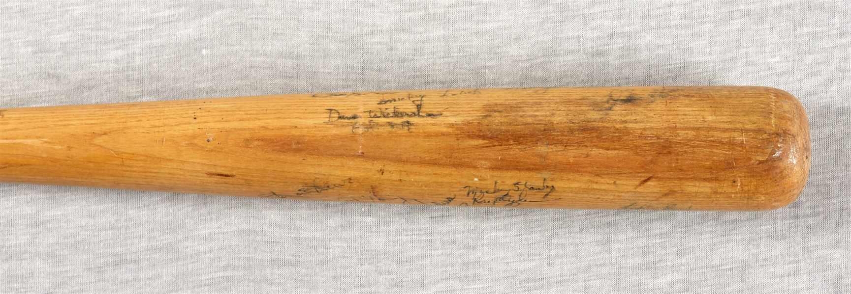 1967 Detroit Tigers Team-Signed Jim Price H&B Bat (BAS)