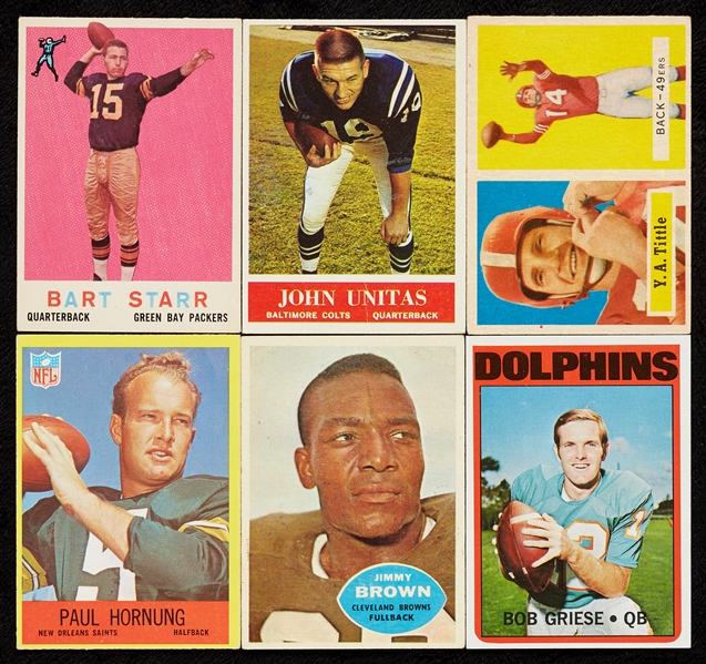 Huge Group 1957-79 Topps Football, HOFers, Specials (4,800)