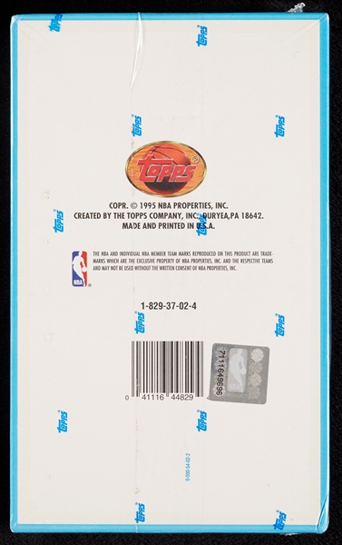 1994-95 Finest Series 2 Basketball Wax Box (24)