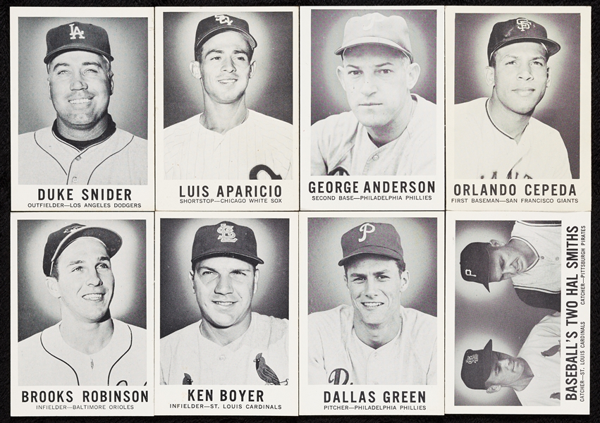 High-Grade 1960 Leaf Baseball Complete Set (145)