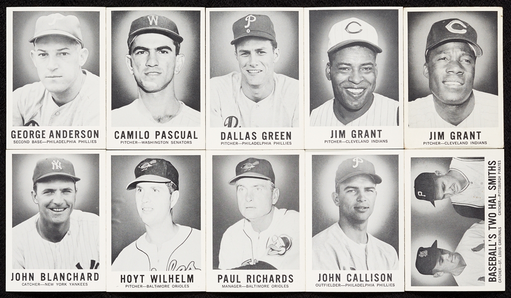 1960 Leaf Baseball High-Grade Complete Set (144)