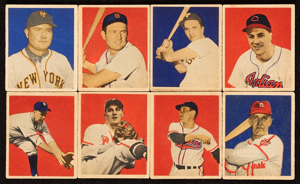 1939 Play Balls, Early Bowmans Baseball and 1951 Topps Red Backs Group, 30 HOFers (118)