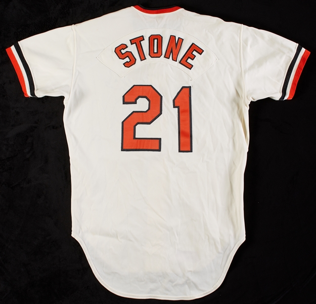 1979 Steve Stone Orioles Game-Worn Home Jersey
